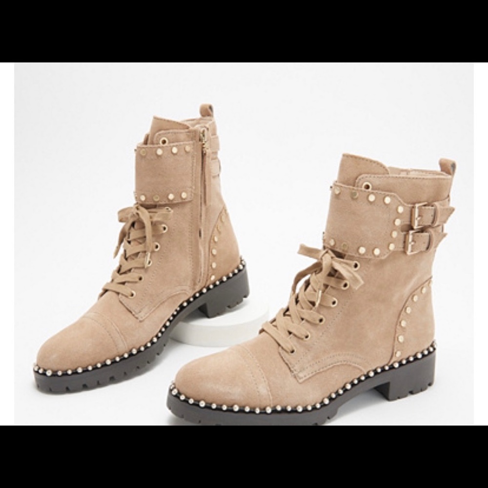 Sam Edelman Jennifer Studded Combat Boot. New